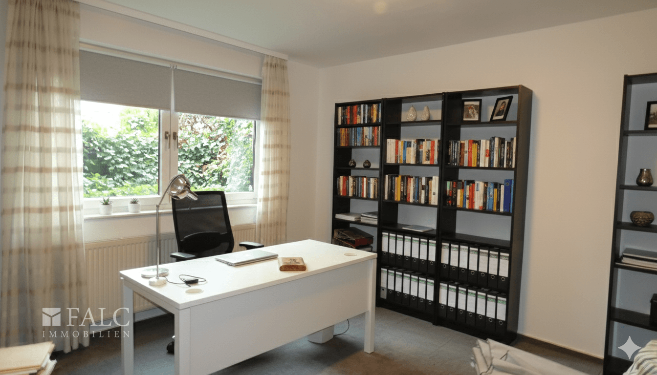 Büro im Untergeschoß